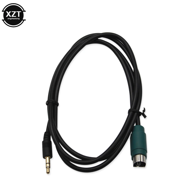 

10 pins 3.5mm AUX Interface Cable Adapter for MP3 ALPINE KCE-236B IDA-X200 1.2M