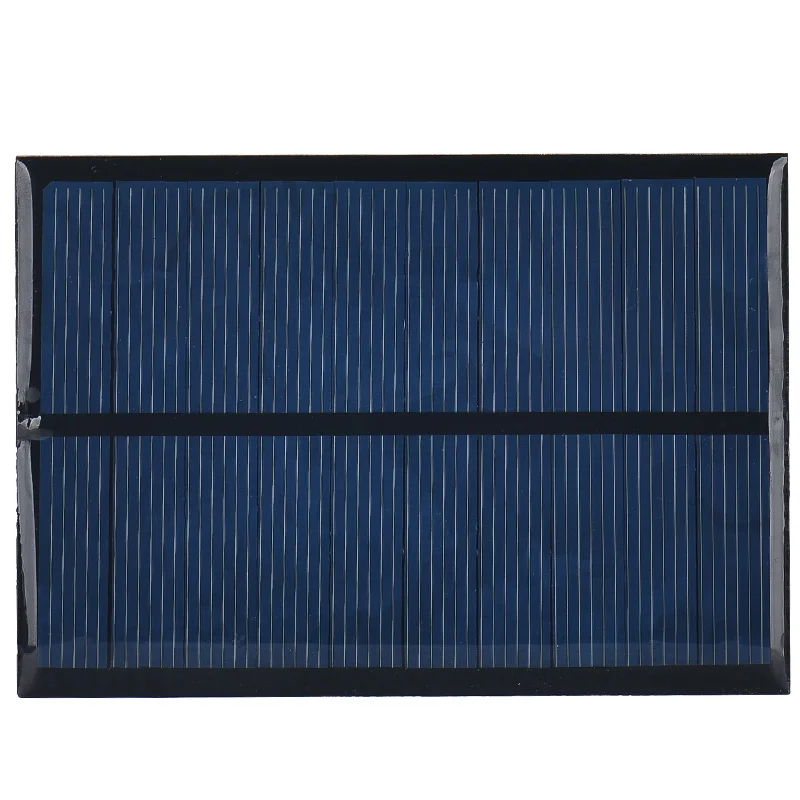 Solar Photovoltaic Panel With Extend Wire 5V To 18V Polycrystalline Silicon Mini Solar Cell Cable toy PV Panels 0.75W To 10W