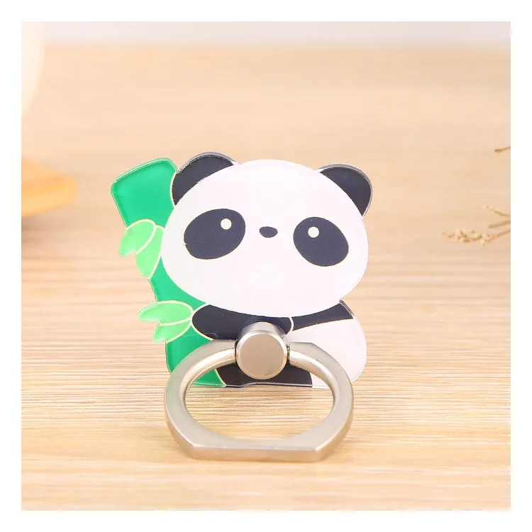 Leuke Mobiele Telefoon Ring Gesp Cartoon Panda Mobiele Telefoon Ring Houder Mobiele Telefoon Houder