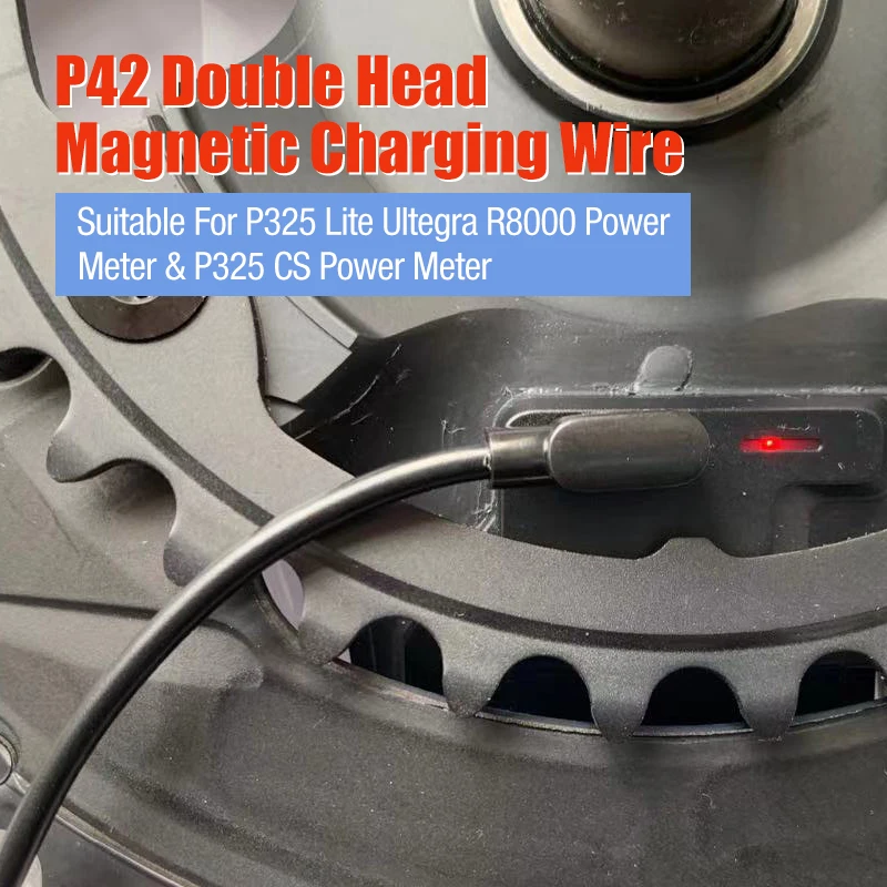 Magene Original Power Meter Charging Cable For P325 CS PES P505 Compatible P325 Lite Ultegra R8000 Dual-Head Magnetic Charging
