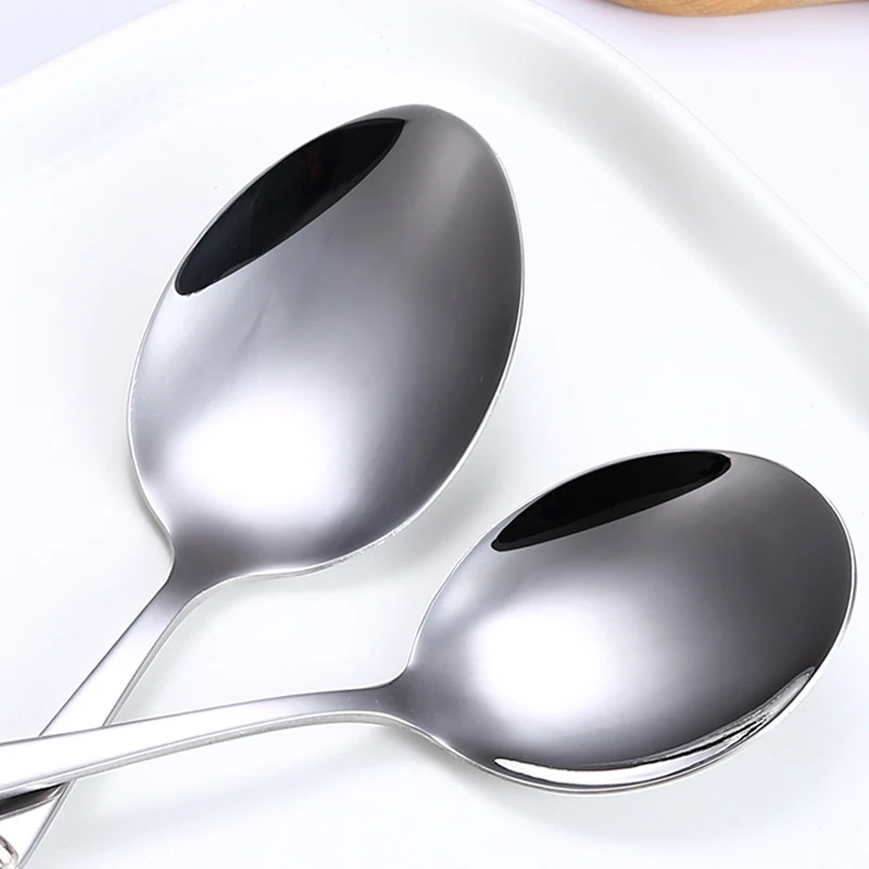 Flatware Wooden Handle Table Set Stainless Steel Cutlery Set Metal Silverware Forks And Spoon set Knife Dessert Spoons Sets