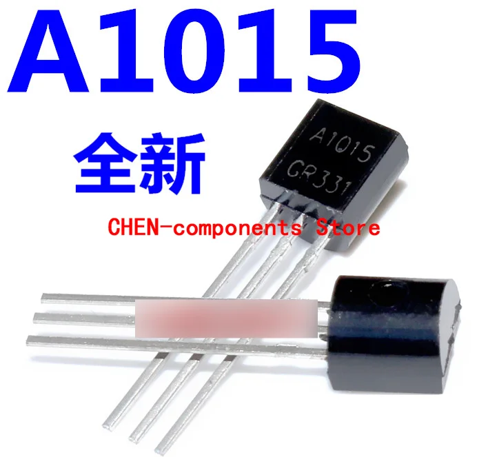 100Pcs Brand New A1015 2SA1015 Om-92 Rechte Insert Triode