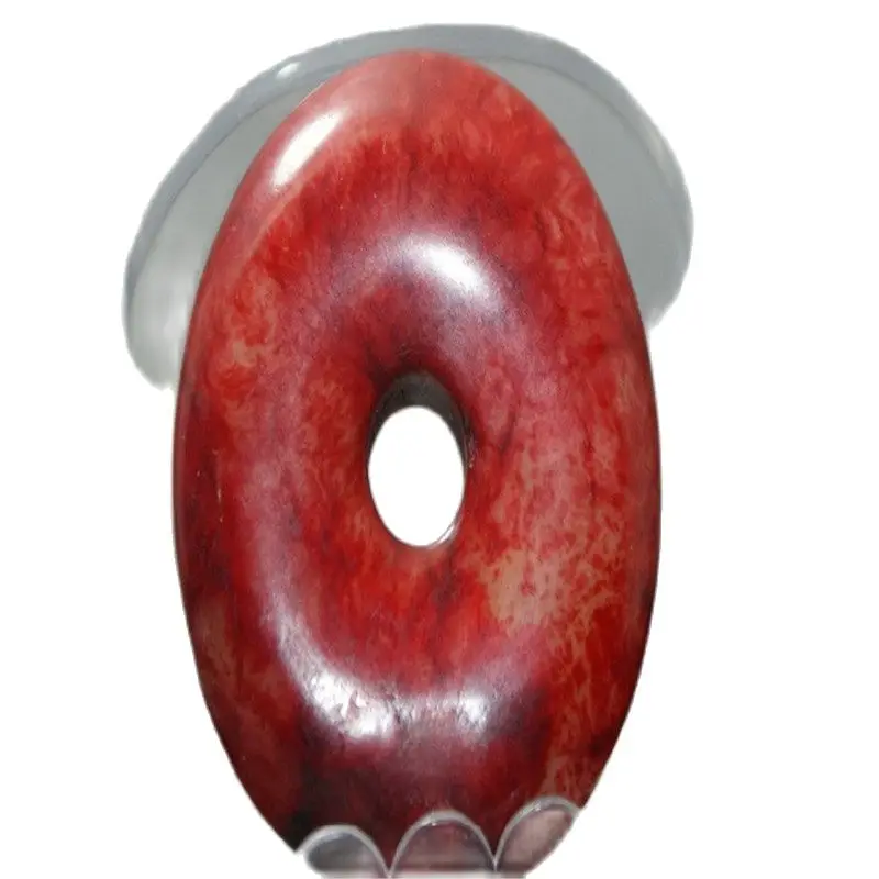 

China Natural Jade Beautiful Auspicious Handmade Amulet Pendants Collectible Jade