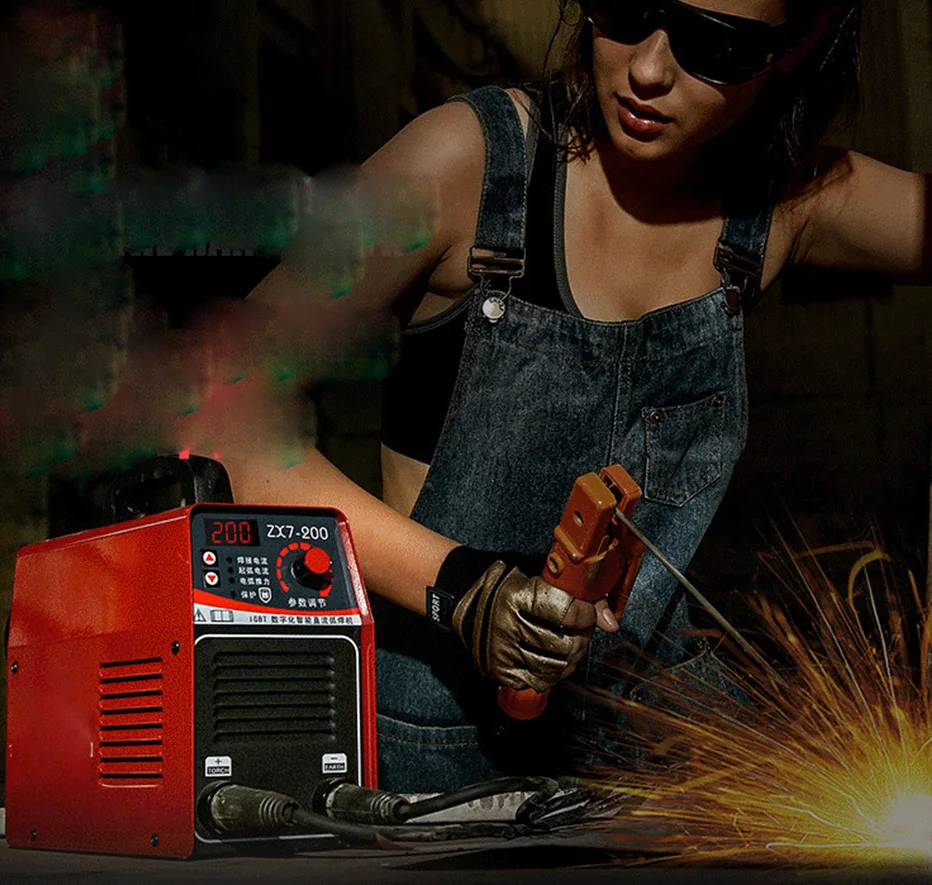 Free shipping ARC Digital welder Functional Welder 220V Dual Voltage ARC Welding tool Inverter Welding Machine