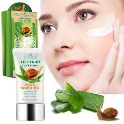 Aloe Snail Cream Retinol Day Night Face Serum Whitening Moisturizing Anti Wrinkle Aging Nourishing Skin Care Korean Cosmetics