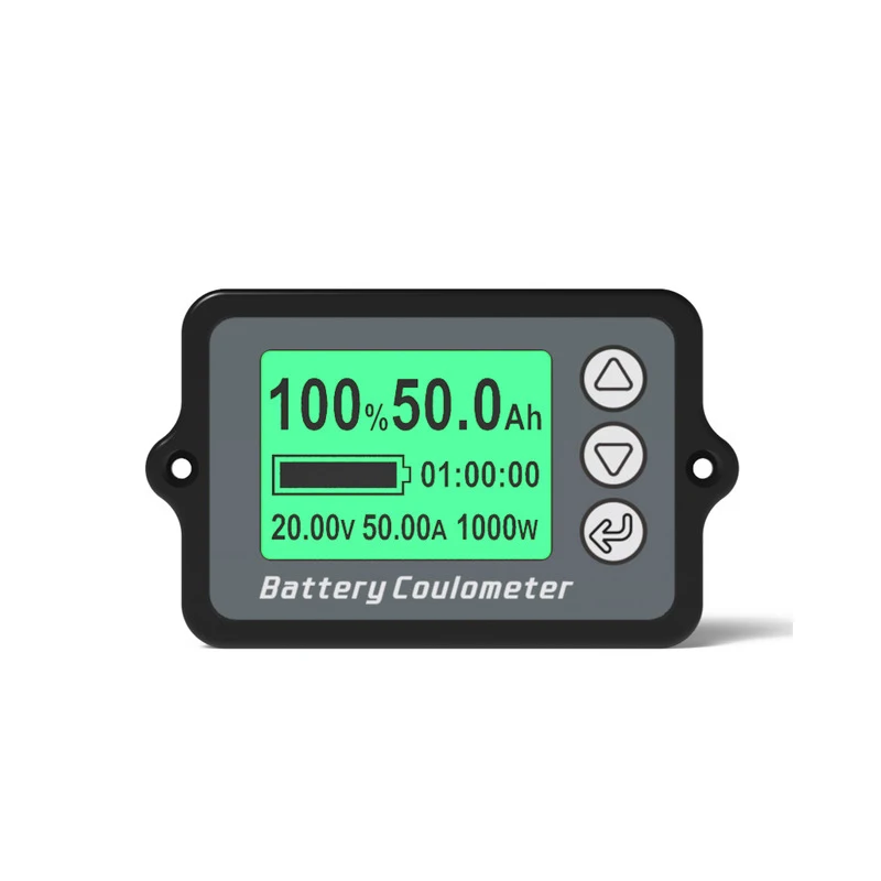 TK15 Coulomb Meter 50A/100A/350A Precision Battery Capacity Tester for Electric Bike/Cleaner Coulomb Meter Capacity Indicator