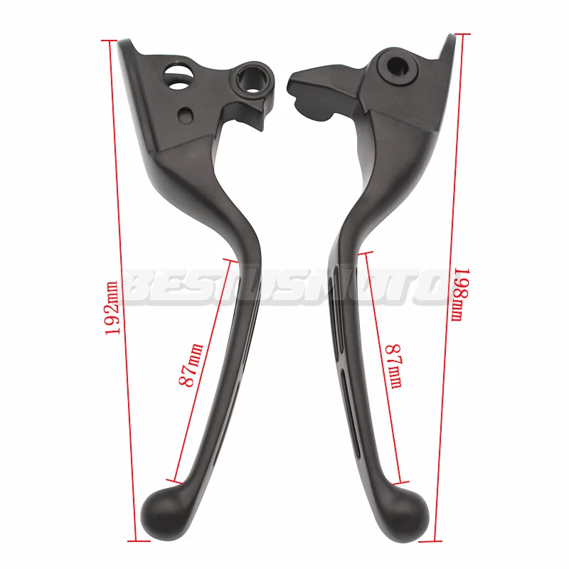 Motorcycle Brake Clutch Levers For Harley Street Glide FLHX Road Glide FLTR Touring Trilke Models 2008-2013 FLHR FLHRC 2014