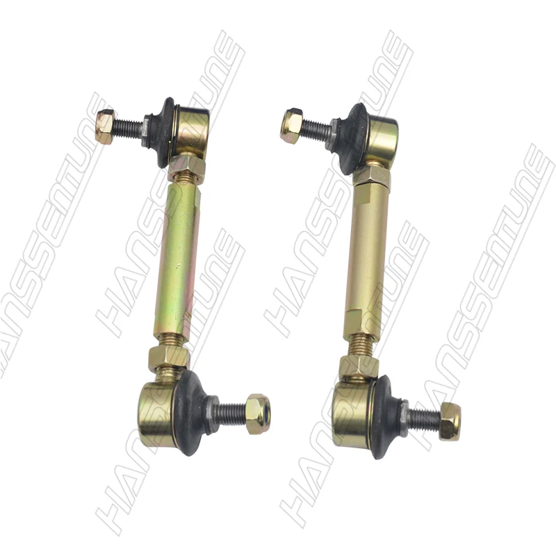 4X4 Stronger Stabilizer End Link Kit  Front Adjustable Right and Left Anti-Roll-Bar Sawy for Isuzu Dmax MUX