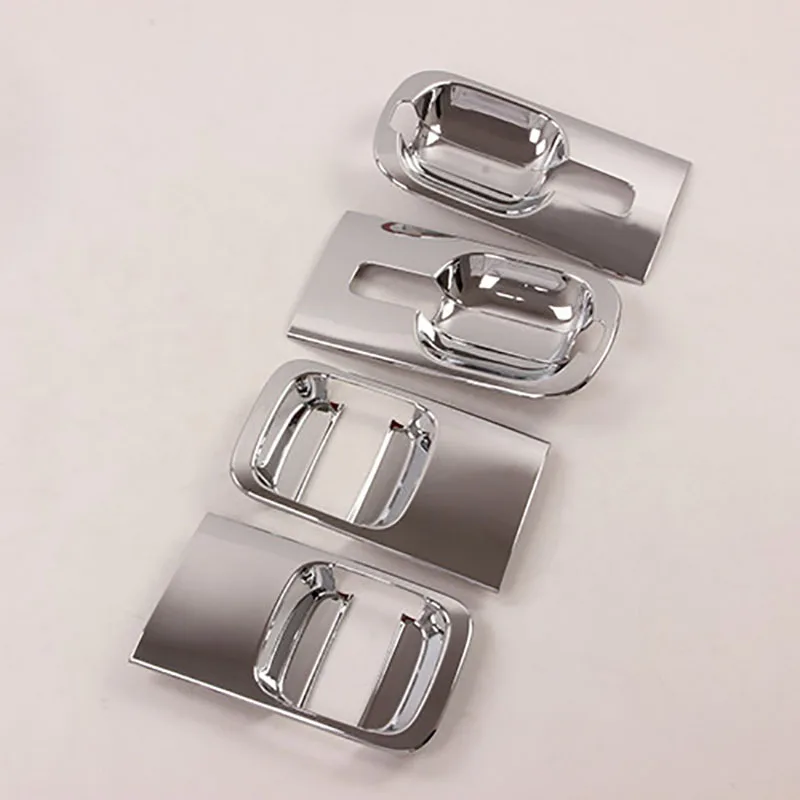 6Pcs/Set Car ABS Chrome Door Handle Bowls Cover for Hyundai Grand Starex H1 I800 2018-2020 Car Accessories