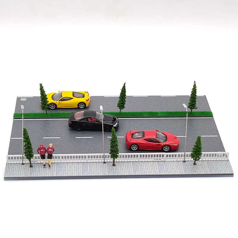 Advanced Oversteer 1/64 Road Way B OS640003 Diecast Diorama Yaotai Scene decoration Car Models