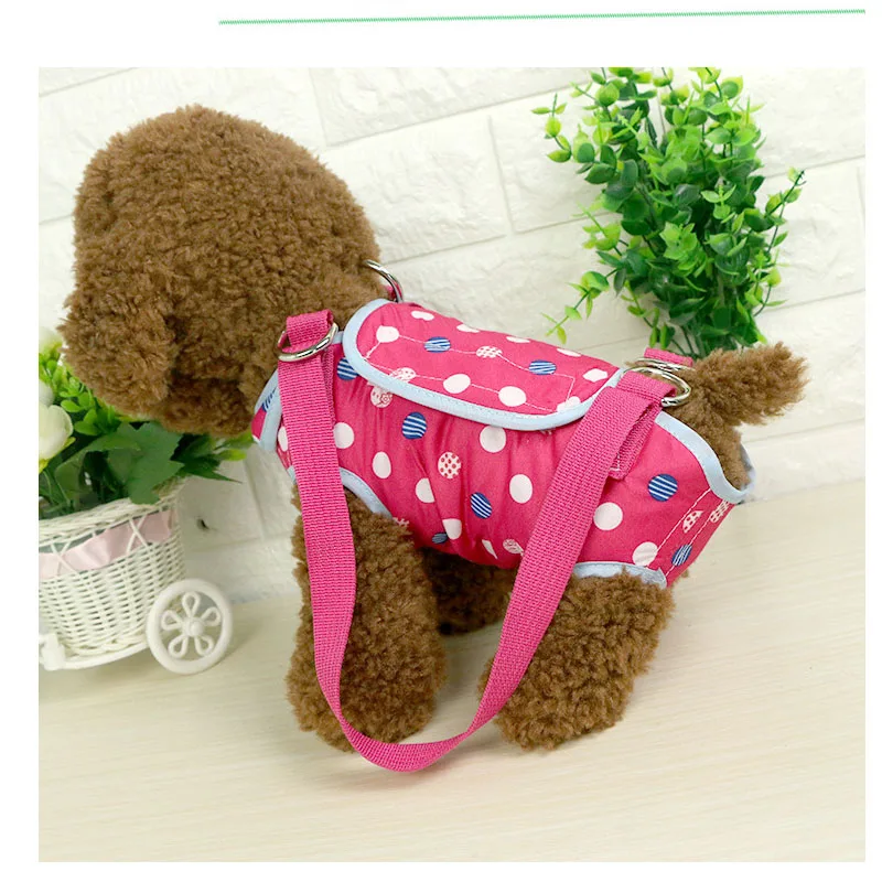 3 in 1 Pet Dog Hand Bag Carrier For Dogs Portable Four-legged Puppy Straddle Packs Shoulder Bag Vest Traction Rope for Yorkshire