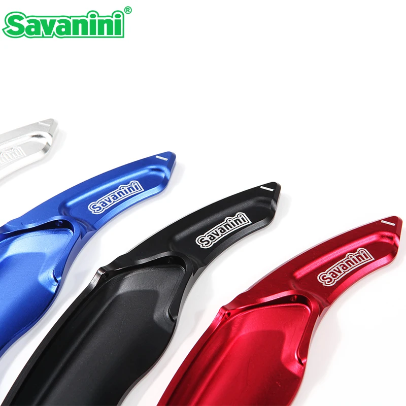 Savanini Aluminum Steering Wheel DSG Shift Paddle Shifter Extension For Volvo S60 L XC60 V40 V60 XC60 S80 auto car accessories