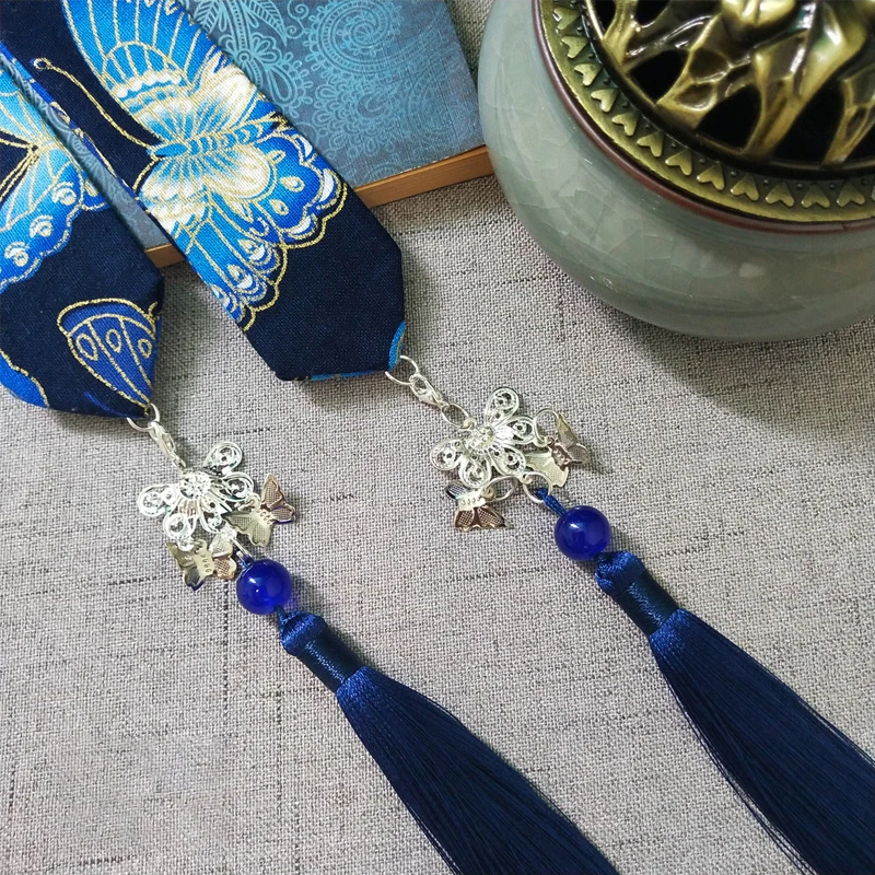 Die Chinesischen Stil Band Stickerei Zubehör Unisex Abwischen Stirn Fransen Haar Seil Haar Schmuck Gedruckt Stirnband Band – Detail 17