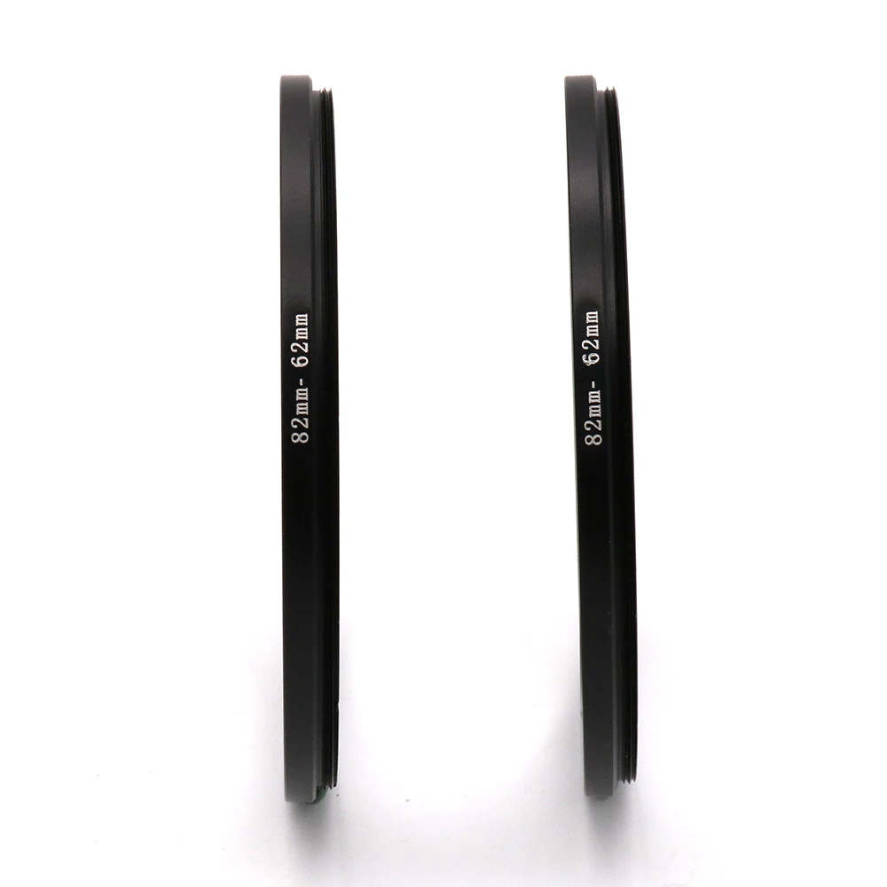 Anel adaptador de filtro de anel de 2 peças step-up/step-down, 82mm-62/67/72/77/82/86/95/105mm