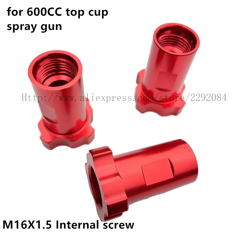 Quick Connector Spray Gun Adapter Adapter Spray Gun Cup Adapter Joints 16X1.5 14X1 For Spray Gun Disposable Measuring Cup