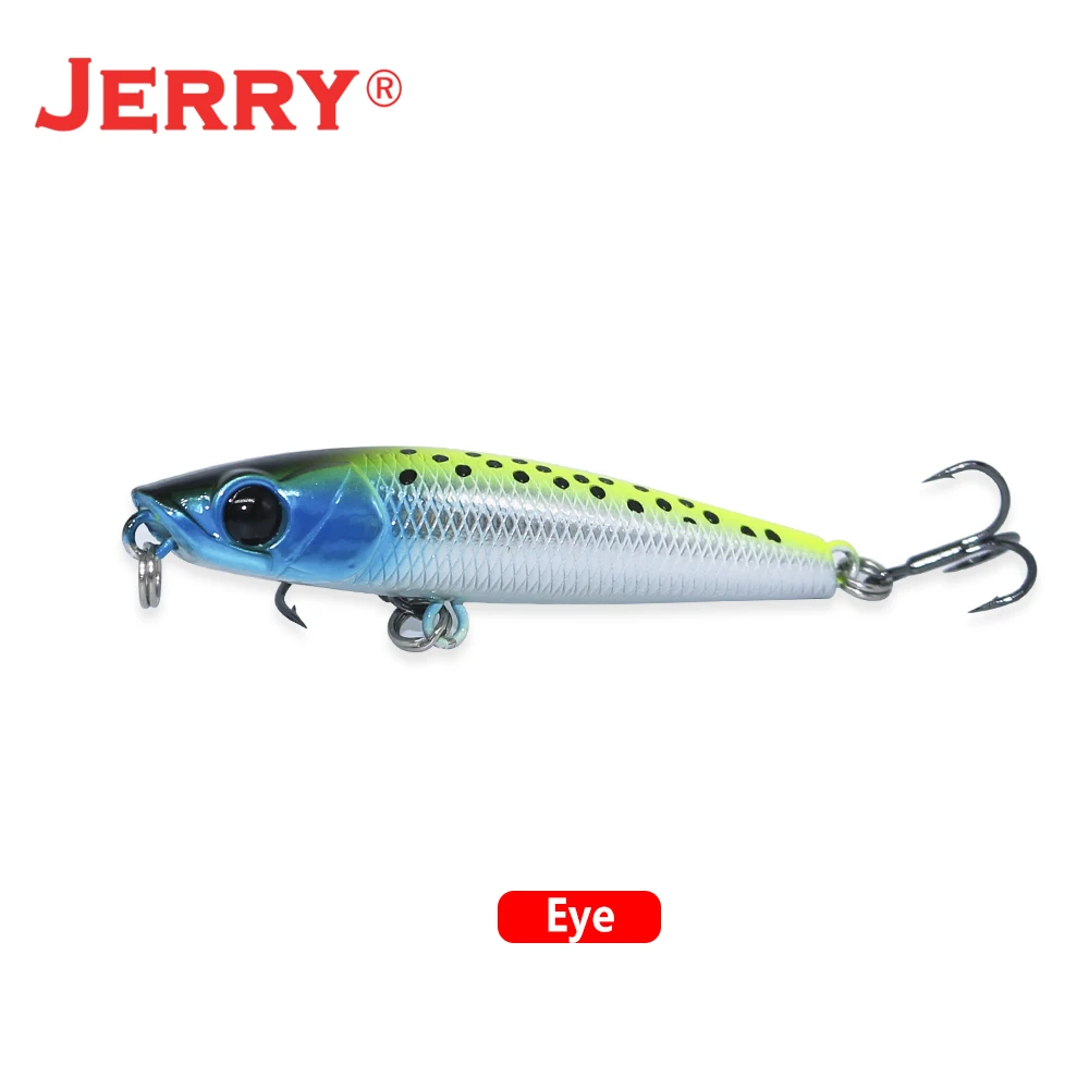 Jerry Blade Pencil Fishing Lure Shore Light Rock Fishing Hard Bait Topwater Floating Whitefish Saltwater 55mm70mm Artificial Lur