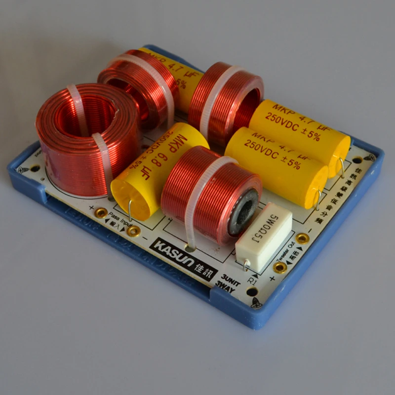 HIFIDIY LIVE AS-63C 2.5/3 Way 3 speaker Unit (Tweeter +mid-bass +bass) HiFi Speakers audio  Frequency Divider Crossover Filters