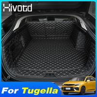 Car Trunk Mats For Geely New Tugella,Xingyue,FY11 2023 Rear Trunk Mat Interior Styling Cargo Liner Boot Carpets Accessories Part