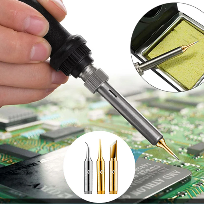 Lead-Free Soldering Iron Tip 900M-T-K 900M-T-I 900M-T-IS Solder Tip Head for 936 937 938 Soldering Station Welding Tools