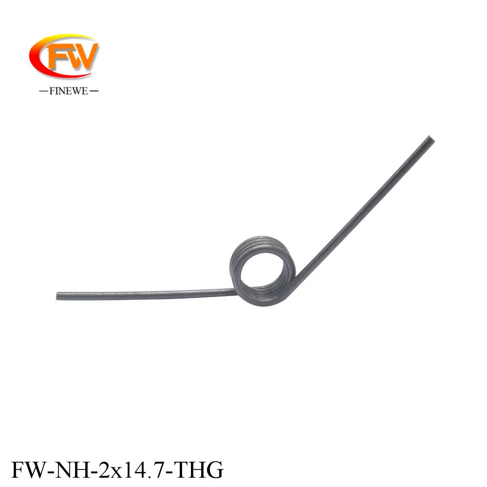 FINEWE Custom 2.0mm Outer Diameter 15mm  120 Degree Stainless And Spring Steel Torsion Spring