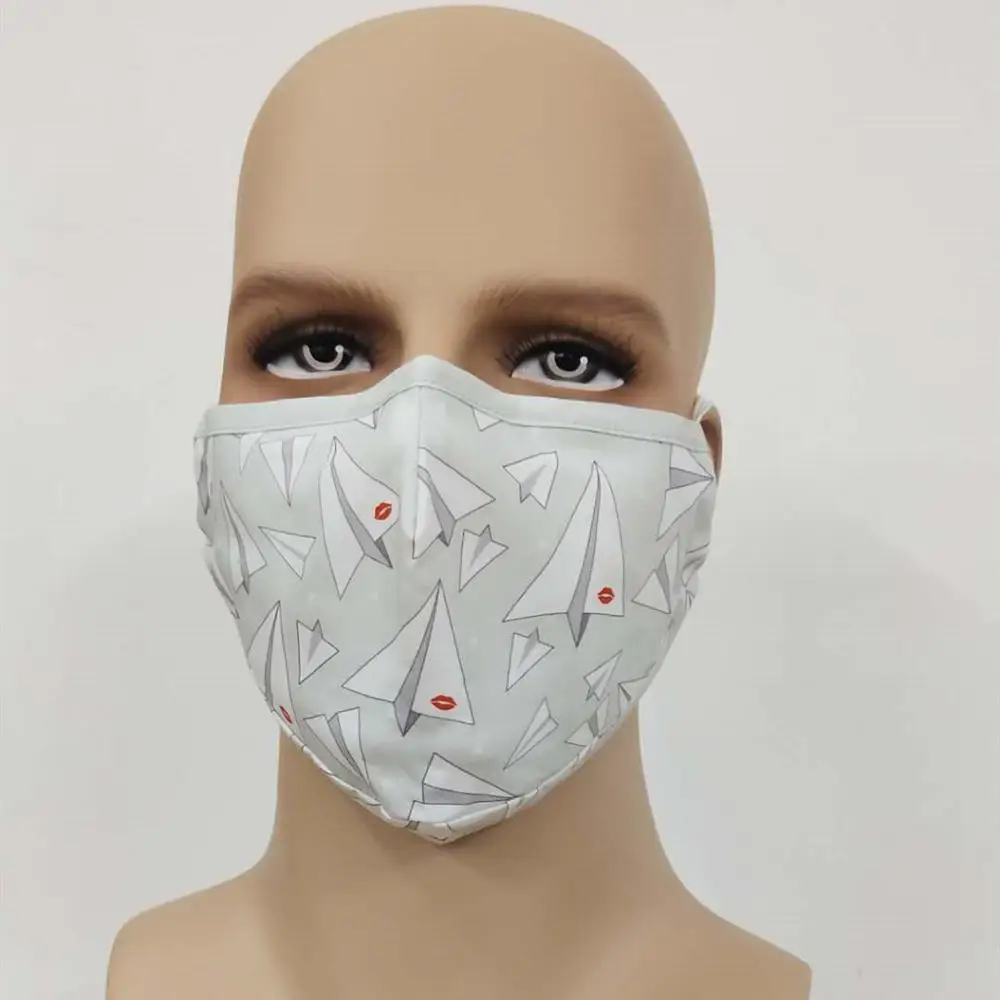 Masques d'impression par Sublimation 100% coton avec filtres PM2.5