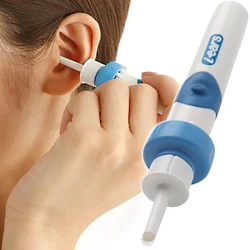 Kit de suppression d'avertissement d'oreille, nettoyeur d'oreille, aspirateur électrique automatique portable, dissolvant de cérumen, ensemble d'outils de nettoyage de cure-oreille