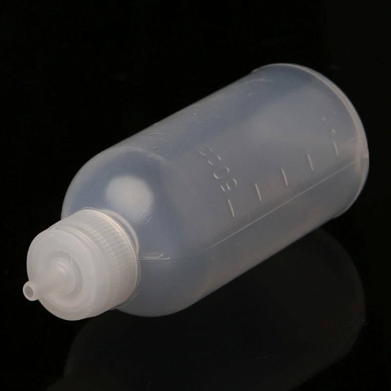 50Ml Dispenser Fles Voor Rosin Soldeer Solderen Liquid Flux Met 1 Naald, Voor Laden Lijmen, Lijmen, siliconen, En Oliën