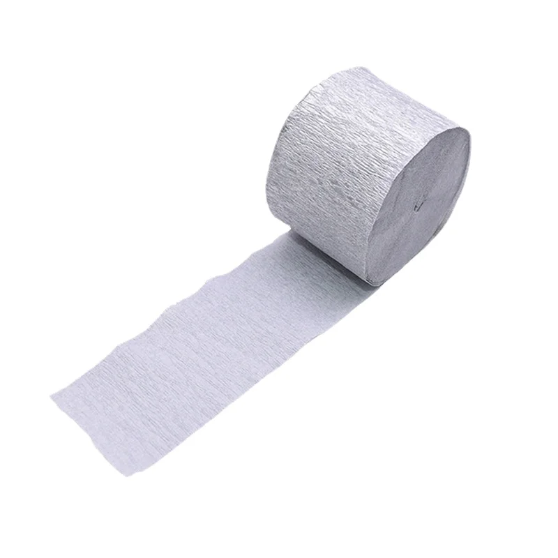 45mm 25meter Länge Crepe Papier Streamer Rolle Bunting DIY Papier Girlande Fotografie Kulissen für Hochzeit Geburtstag Party Decor – Detail 7