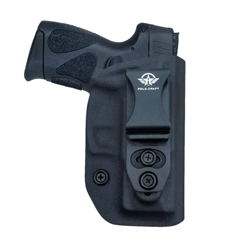 PoLe.Craft IWB KYDEX Holster Taurus G2C PT111 G2 / PT140 Gun Holsters Waistband Carry Concealed Holster Taurus Pistol Case