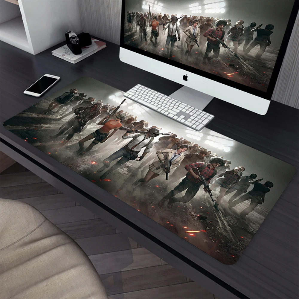 PUBG Large Gaming Mouse Pad Computer Mousepad PC Gamer Laptop Mouse Mat Office Mausepad XXL Carpet Keyboard Mat Desk Pad