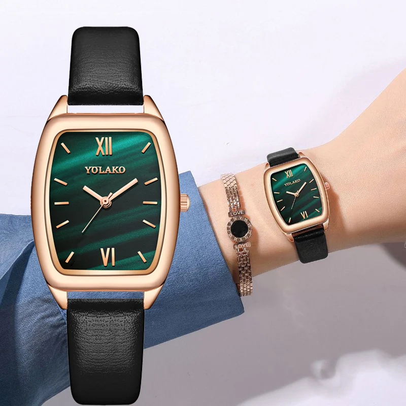 Luxury Women Bracelet Quartz Watches For Women Leather Watch Ladies Sports Dress Pink Dial Wrist Watch Clock Relogio Feminino