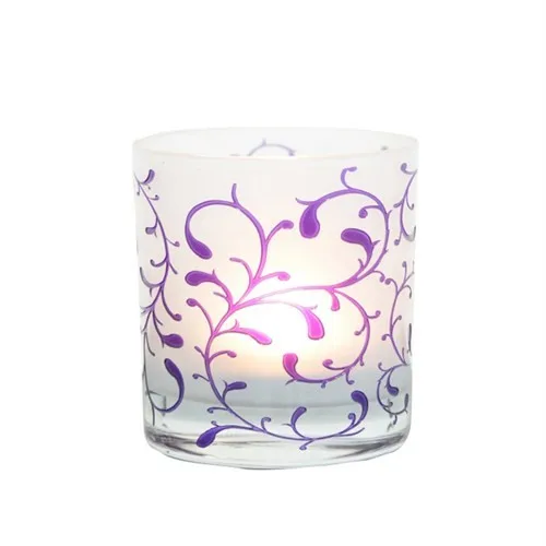 Arte Home Amore Purple Candle Holder