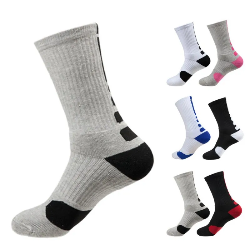 Men\'s Sport Ankle Socks Breathable Cotton Cycling Basketball Football Soccer Running Trekking Travel Short Crew Socks Men Sox