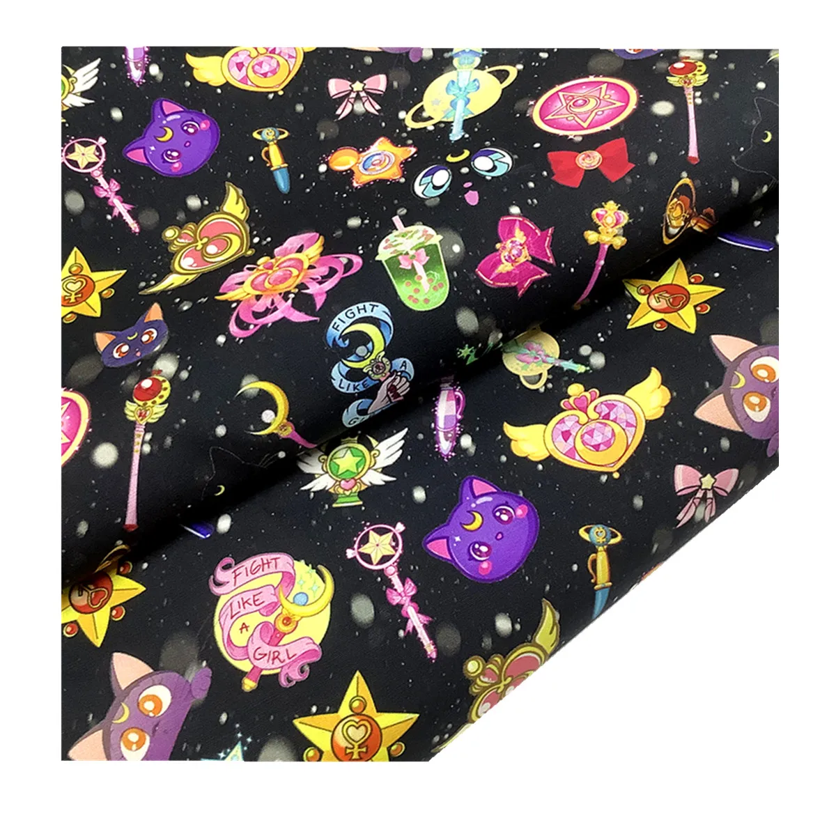 50X150CM Newest Colorful Magic Props Prints Per Original Cotton Printed Fabrics Girl Baby Dress DIY Face Mask Craft Textiles