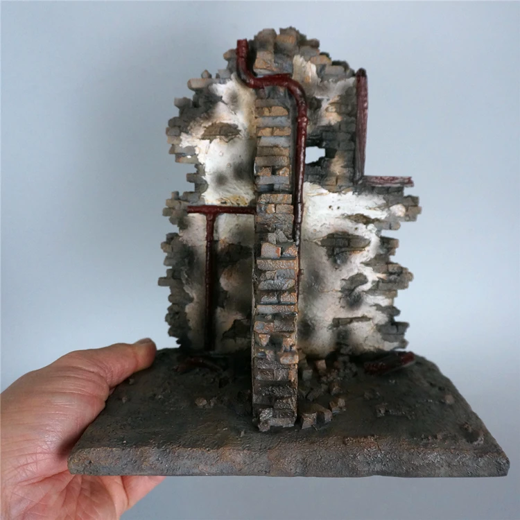 resin  figure  1 / 12 platform series ruins, streets  battlefields,  platforms ,suit for  6-inch figure