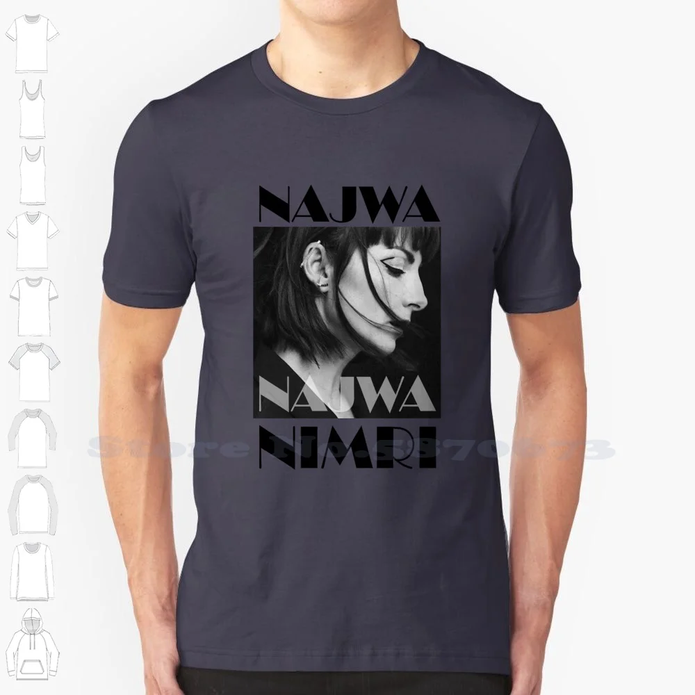 Najwa Forever Fashion Vintage Tshirt T Shirts Najwa Nimri Forever Najwa Who Will Sing To You Najwa In Red Najwa Fans For Najwa