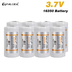 PALO 16340 16350 bateria 800mAh 3.7V akumulator litowo-jonowy CR123A RCR 123 ICR dla Arlo kamera ochrony L70 LED latarka