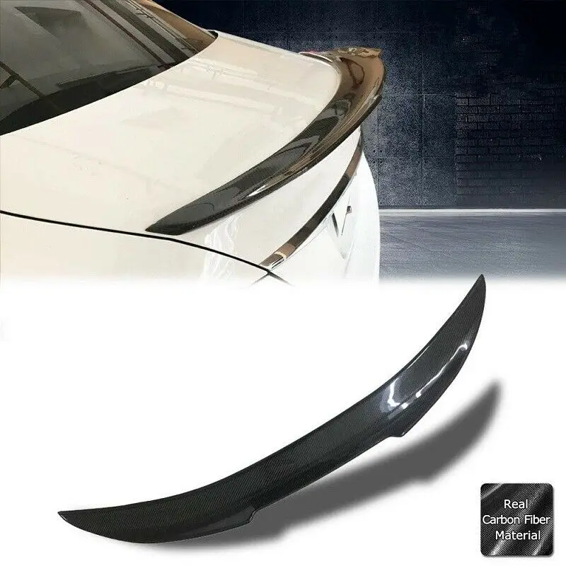 

Carbon Fiber Rear Spoiler Fit For Mercedes W205 C63 C43 C450 4 Door 2015-19 (PSM)