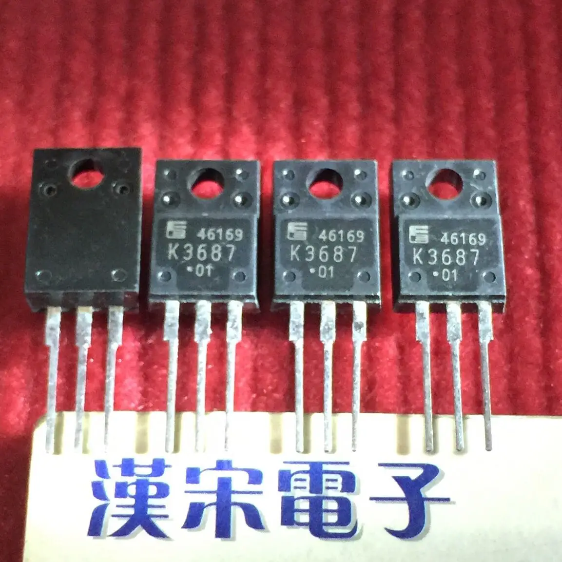 

Free shipping 2SK3687 K3687 TO-220F 10PCS/lot