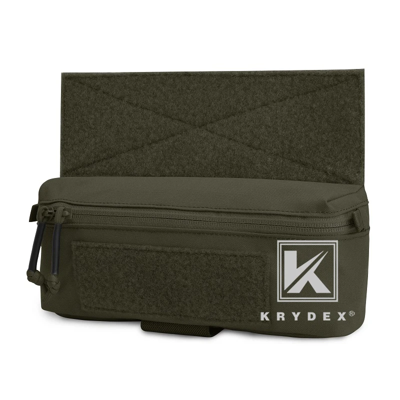 KRYDEX-Mini bolsa colgante Ranger Green, riñonera de almacenamiento de herramientas tácticas para JPC, CPC, LBT, portador de placa, MK3, MK4, aparejo de pecho