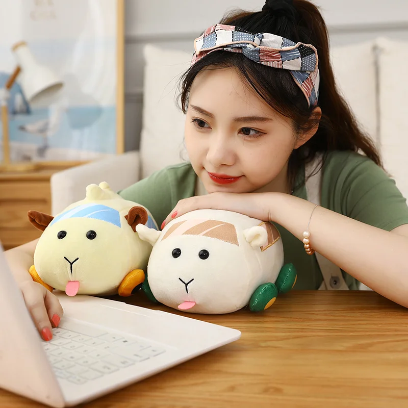 10/20cm PUI PUI Plush Toy Soft Stuffed Animals Pui Pui Molcar Plush Hot Japan Cartoon Mouse Lovely Guinea Pigs Car Pillow