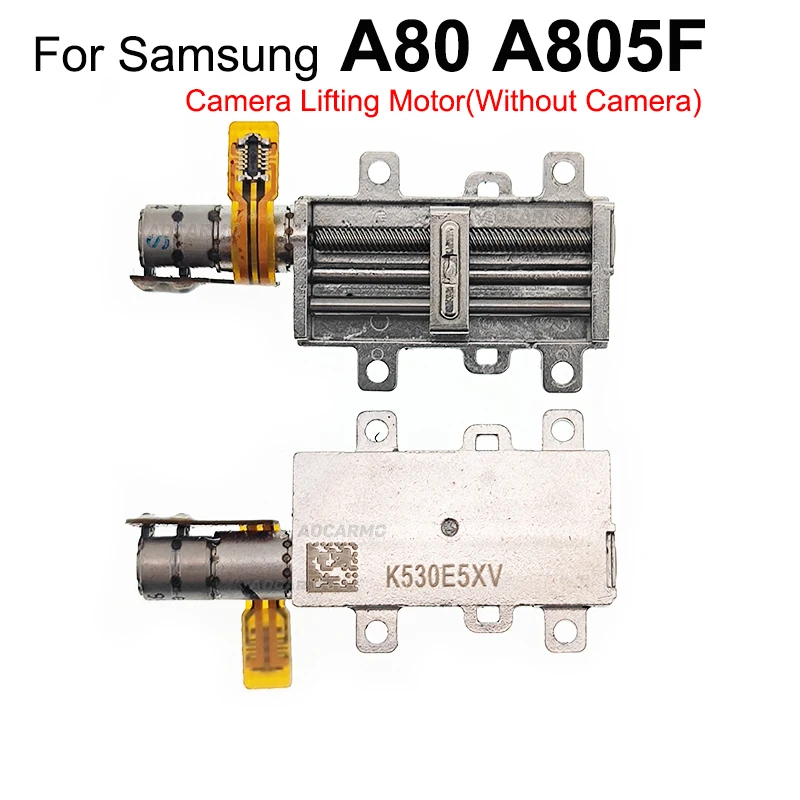 Aocarmo Lift Camera Motor Vibration Shaft Module Flex Cable For Samsung Galaxy A80 805F Repair Part Without Camera