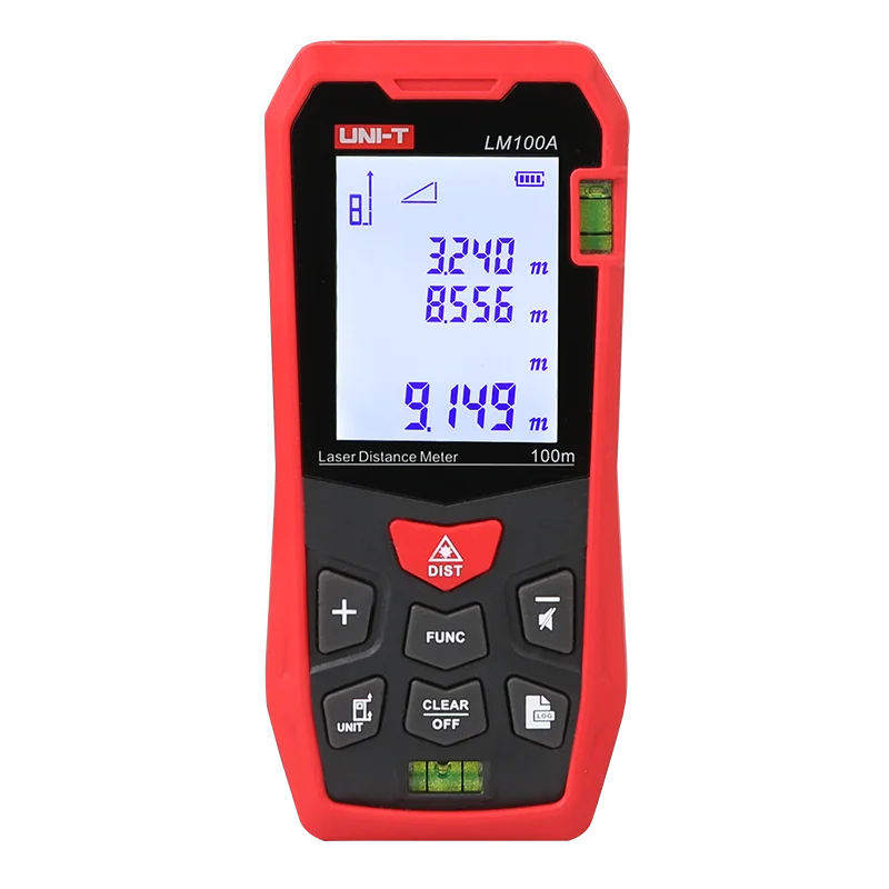 UNI-T Laser-afstandsmeter LM50A LM70A LM100A LM120A Laser Afstandsmeter Digitale Afstandsmeter Meetlint