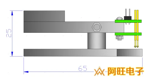 Brennen Leuchte Debug-Download Pitch-1,27mm 3 ~ 12P Einzel/Doppel Reihe