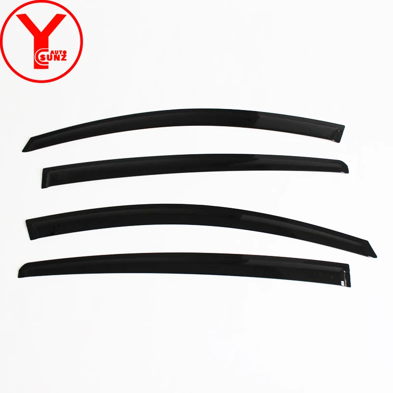 Tuning Wind Visor Deflectors Car Vent visor Door Side Window Air Guard Deflectors For Toyota RAV4 RAV-4 2001-2006 Sun Rain Guard