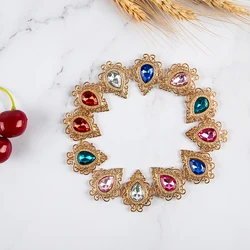 10Pcs Waterdrop DIY Craft Supplies DIY Sewing Accessories Bow Applique Bricolage Jewelry Making Findings Cheap Wholesale