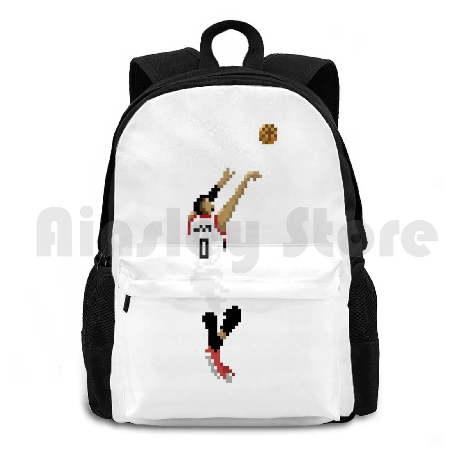 Video Game Dame Outdoor Hiking Backpack Waterproof Camping Travel Blazers Basketball Damian Lillard Portland Dame Dametime