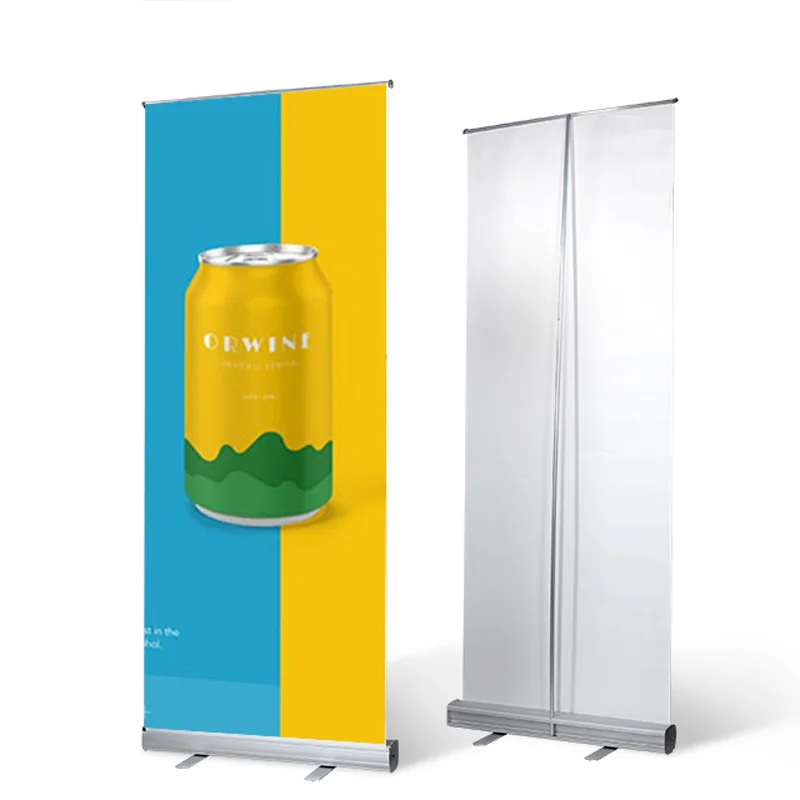 MORNING custom indoor outdoor advertising  dispiay aluminum roll up banner