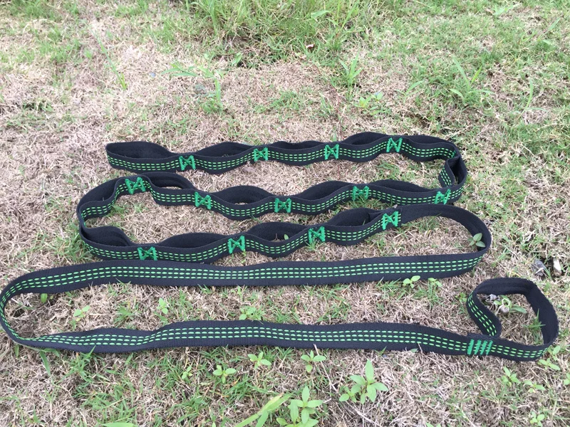 Super Starke Hängematte Riemen Hängenden Hängematte Gürtel Hamaca Hamak für Camping, Reisen, Tragbare Hängen Baum Seil Kostenloser versand – Detail 7