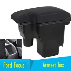 For Ford Focus 2 armrest box mk2 armrest central Store content Storage box Ford focus armrest box